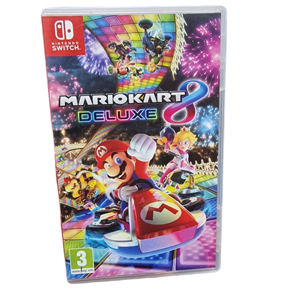 Mario Kart 8 Deluxe Pour Nintendo Switch - Version Multilingue (FR/EN/DE/ES/IT/NL/PT) - Très Bon état